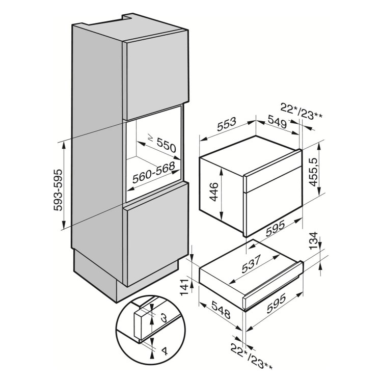 GRADE A2 - Light cosmetic damage - Miele ESW6114clst ESW 6114 Touch Control Push-to-open Food And Crockery Warming Drawer With Slow Cook Function - CleanSteel