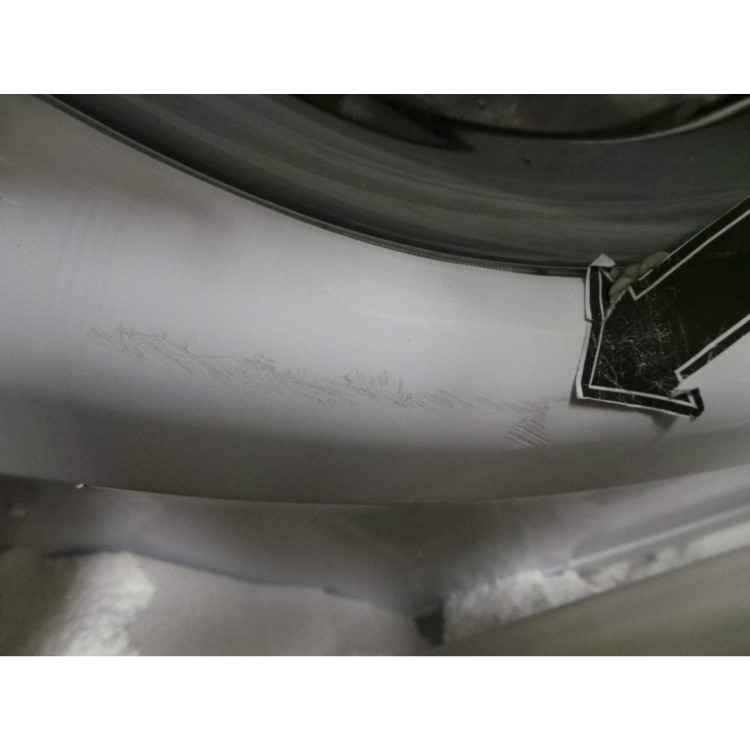 GRADE A3 - Heavy cosmetic damage - Hotpoint WMAQF621P Aquarius 6kg 1200 Spin Washing Machine - White