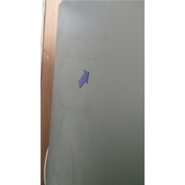 GRADE A3 - Samsung RS7567BHCSP H-series American Fridge Freezer With Ice And Water Dispenser - Silver