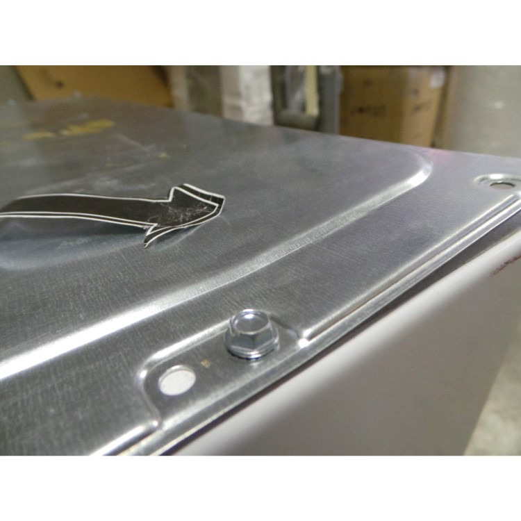 GRADE A2 - Light cosmetic damage - Baumatic BWDI126N 6kg Wash 4kg Dry Integrated Washer Dryer