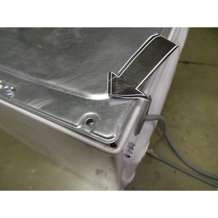 GRADE A2 - Light cosmetic damage - Baumatic BWDI126N 6kg Wash 4kg Dry Integrated Washer Dryer