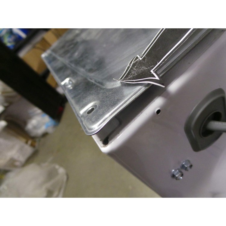 GRADE A2 - Light cosmetic damage - Baumatic BWDI126N 6kg Wash 4kg Dry Integrated Washer Dryer