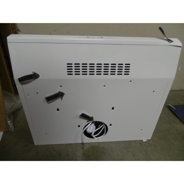 GRADE A3 - Moderate cosmetic damage - ElectriQ eIQCHVISWH60 60cm Conventional Cooker Hood White