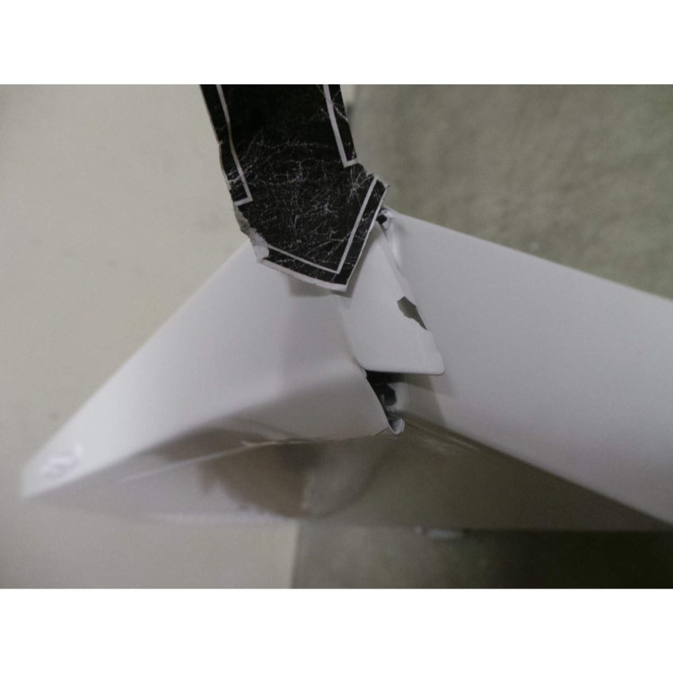 GRADE A3 - Moderate cosmetic damage - ElectriQ eIQCHVISWH60 60cm Conventional Cooker Hood White