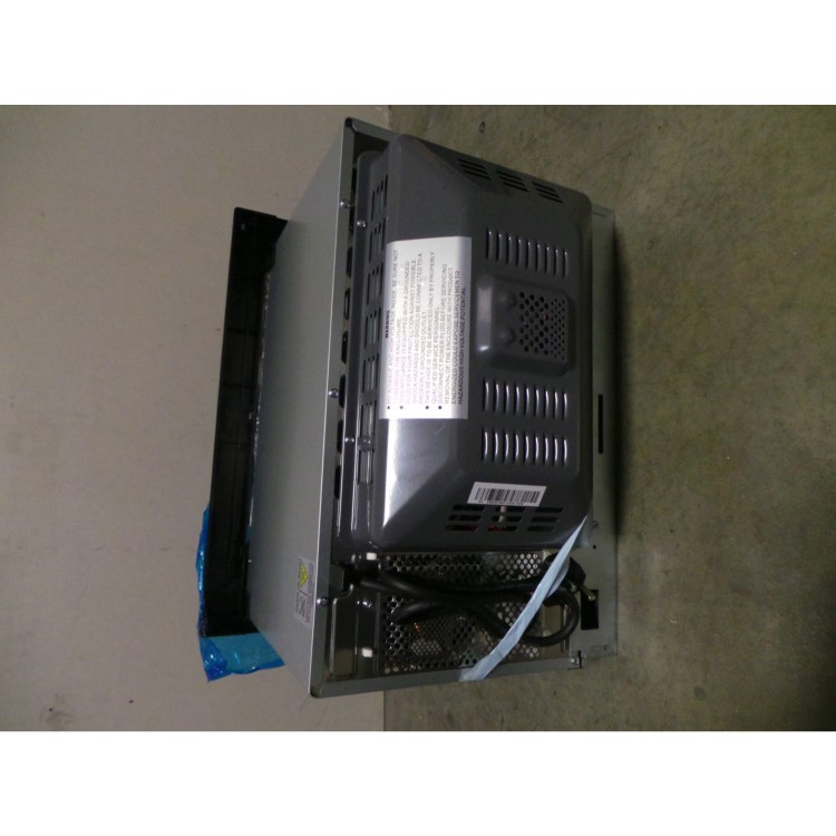 GRADE A3 - Heavy cosmetic damage - ElectrIQ EIQMOCBI25 25L Frameless Built-in digital combi Microwav