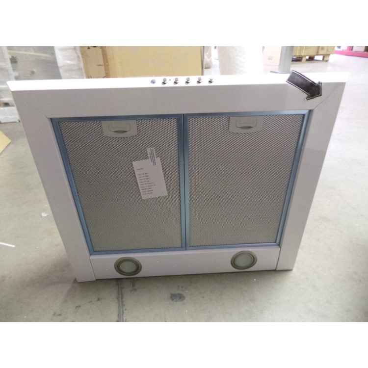 GRADE A3 - Heavy cosmetic damage - Candy CCT685W 60cm Chimney Cooker Hood White