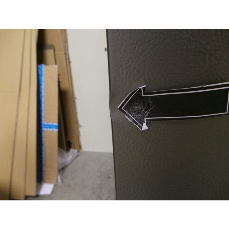 GRADE A3 - Heavy cosmetic damage - Samsung RFG23UERS1 G-series 3-door Large Capacity Freestanding Fridge Freezer - Real Stainless Steel