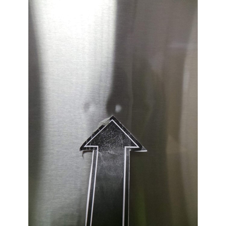 GRADE A3 - Heavy cosmetic damage - Samsung RFG23UERS1 G-series 3-door Large Capacity Freestanding Fridge Freezer - Real Stainless Steel