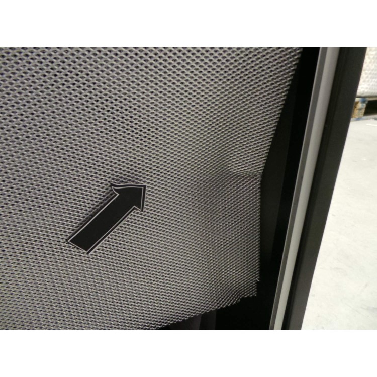 GRADE A2 - Light cosmetic damage - Belling 90 Chim MK2 90cm Chimney Cooker Hood Black