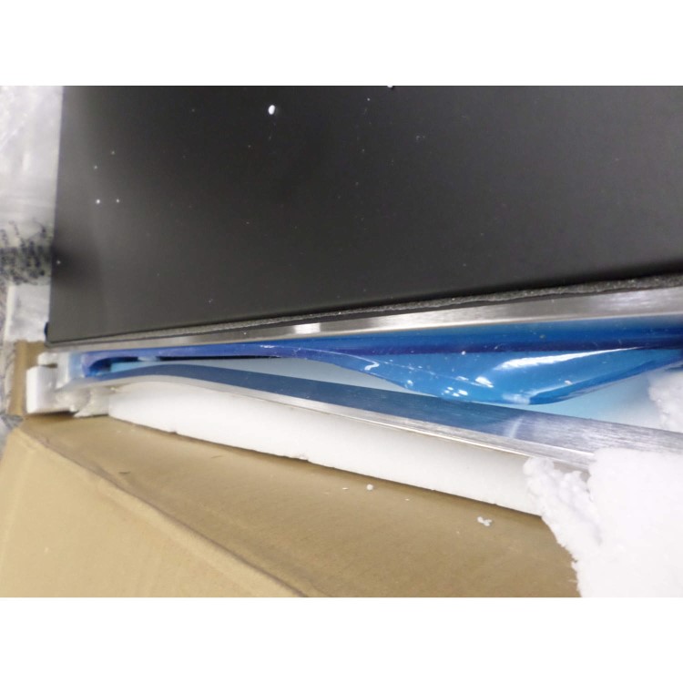 GRADE A3 - Heavy cosmetic damage - Baumatic WD01SS 14cm Warming Drawer Stainless Steel