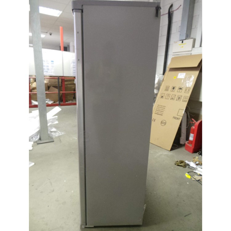 GRADE A3 - Heavy cosmetic damage - Baumatic BRZF1759SE 175x60mm Freestanding Freezer In Stainless Steel Look