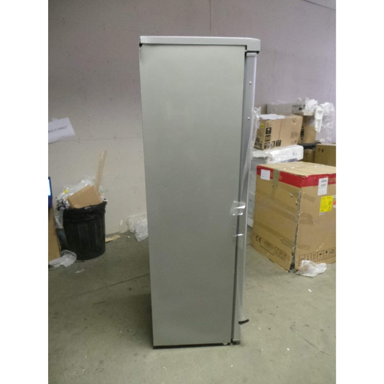 GRADE A3 - Heavy cosmetic damage - Baumatic BRZF1759SE 175x60mm Freestanding Freezer In Stainless Steel Look