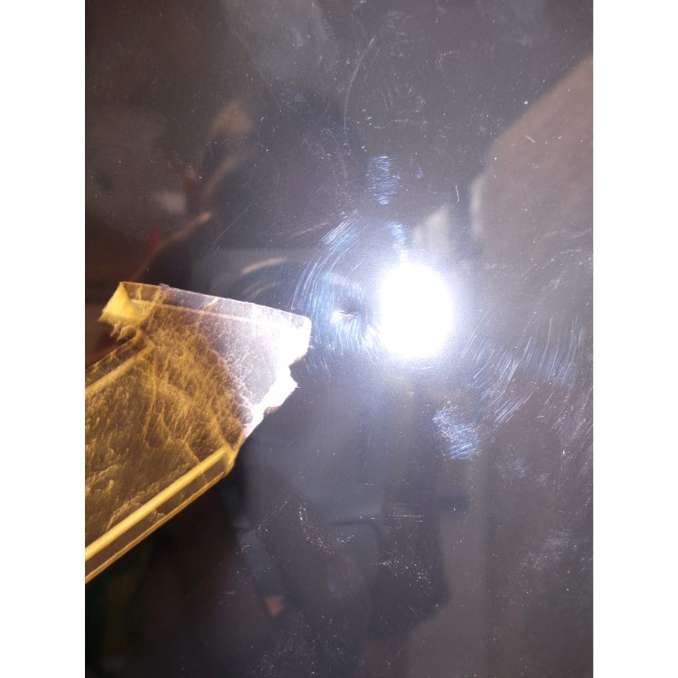 GRADE A3 - Heavy cosmetic damage - Beko ASD241B Black American Fridge Freezer With Non-plumbed Water Dispenser