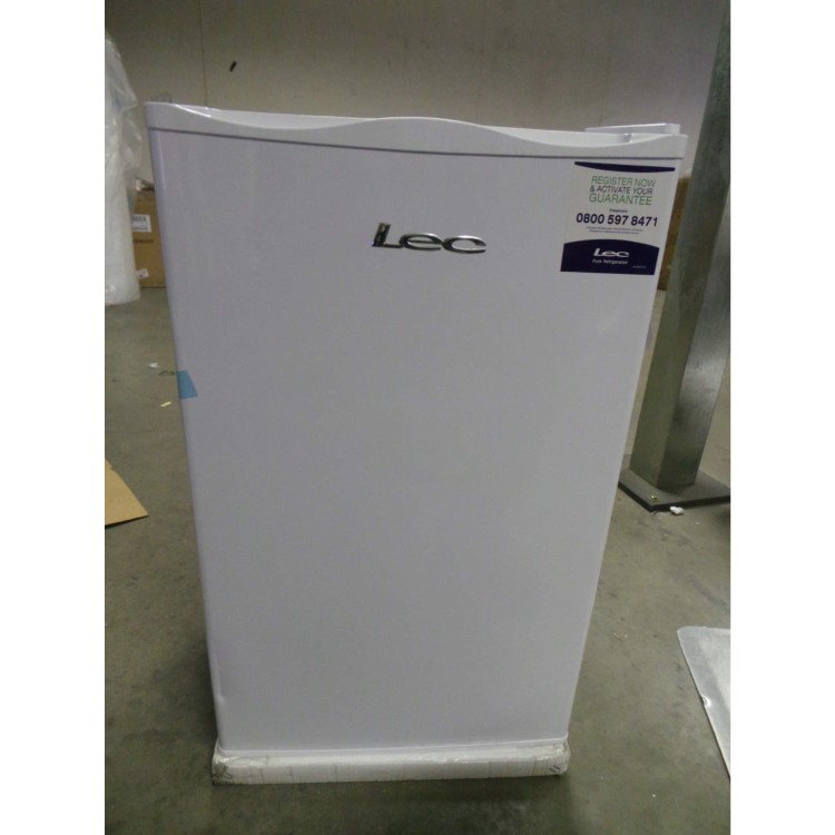 GRADE A2 - Light cosmetic damage - LEC R50263 84x50cm Under Counter Fridge With Ice Box - White