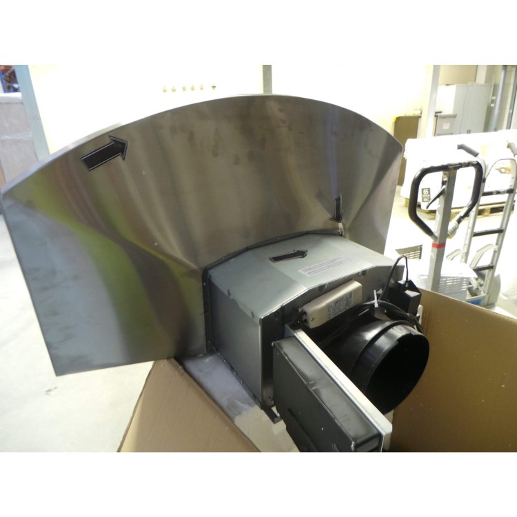 GRADE A2 - Light cosmetic damage - AEG X79463MD20 90cm Chimney Cooker Hood Stainless Steel