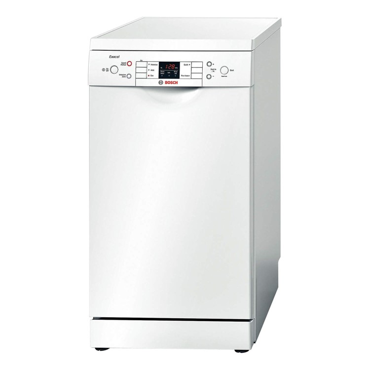 GRADE A2 - Light cosmetic damage - Bosch SPS59L12GB Logixx 10 Place Setting Slimline Dishwasher White
