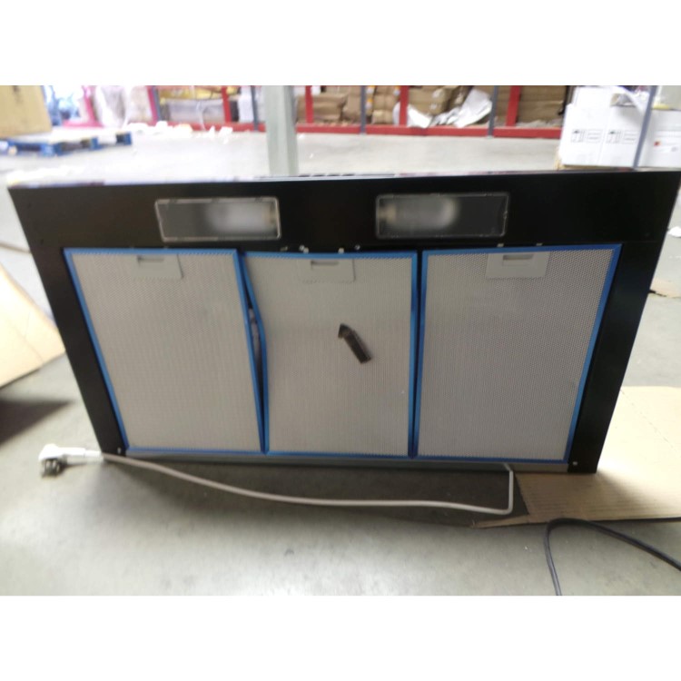 GRADE A2 - Light cosmetic damage - Bosch DWW09W460B Classixx 90cm Wide Chimney Cooker Hood Black