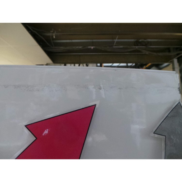 GRADE A3 - Heavy cosmetic damage - AEG S83430CTW2 Frost Free Freestanding Fridge Freezer White