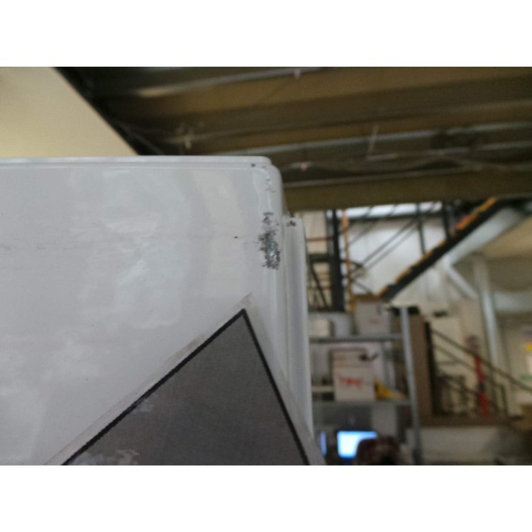 GRADE A3 - Heavy cosmetic damage - AEG S83430CTW2 Frost Free Freestanding Fridge Freezer White