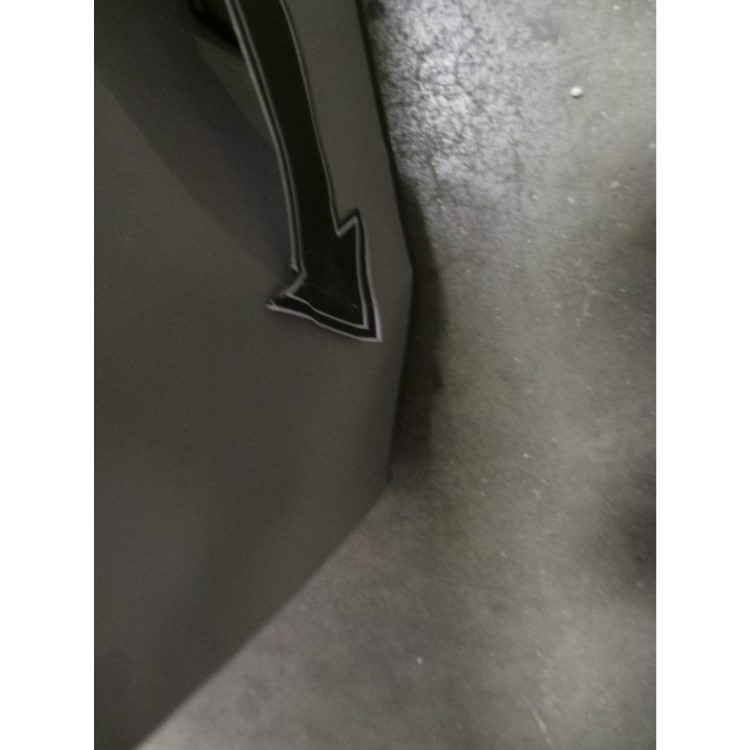 GRADE A3 - Heavy cosmetic damage - GRADE A2 - Light cosmetic damage - CDA CCA5SI 525mm wide Canopy Cooker Hood Silver