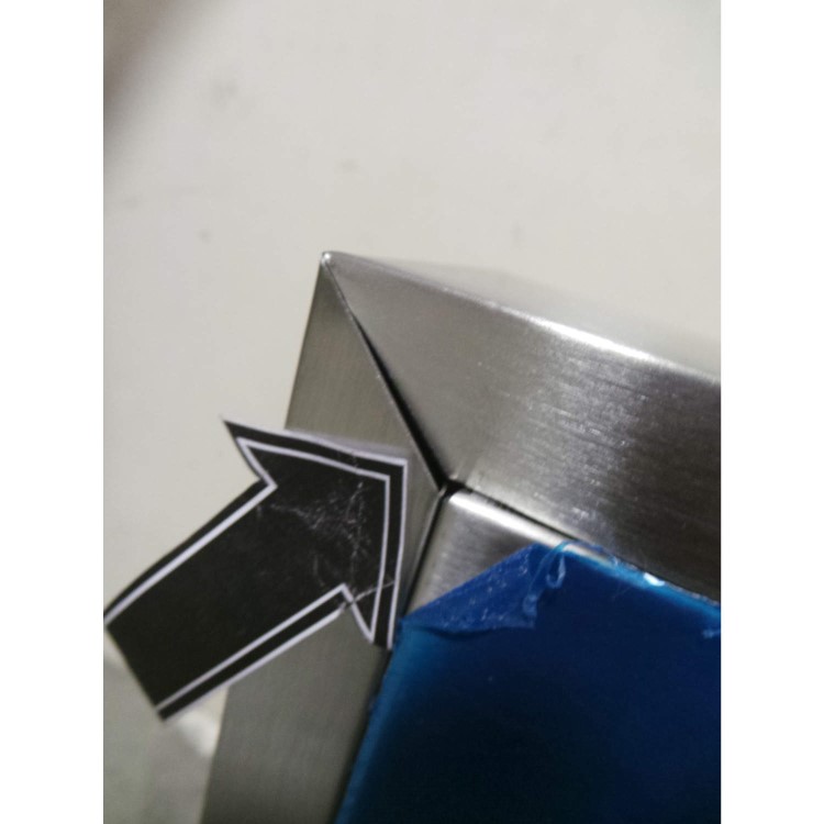 GRADE A2 - Baumatic BTC9740SS Touch Control 90cm Wide Box Design Chimney Cooker Hood Stainless Steel