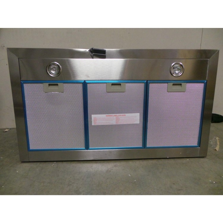 GRADE A2 - Baumatic BTC9740SS Touch Control 90cm Wide Box Design Chimney Cooker Hood Stainless Steel
