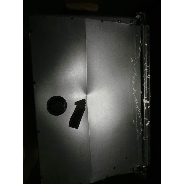GRADE A2 - Light cosmetic damage - Neff H53W50S3GB 800W 17L Built-in Microwave Oven For A 50cm Wide Cabinet Black