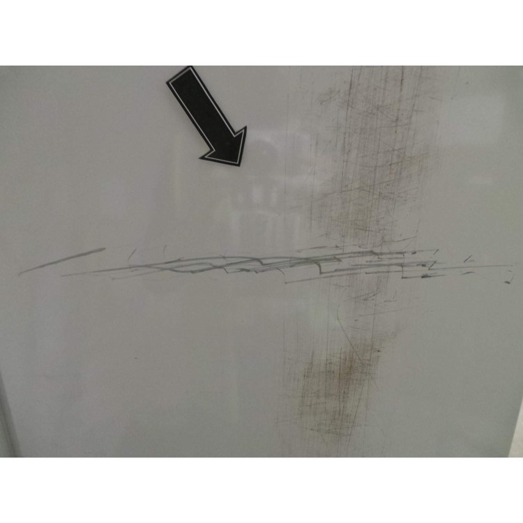 GRADE A3 - Heavy cosmetic damage - AEG SCT71800S1 Frost Free Integrated Fridge Freezer