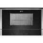 GRADE A2 - Light cosmetic damage - NEFF C17GR00N0B 900W 21L Built-in Microwave With Grill Stainless Steel