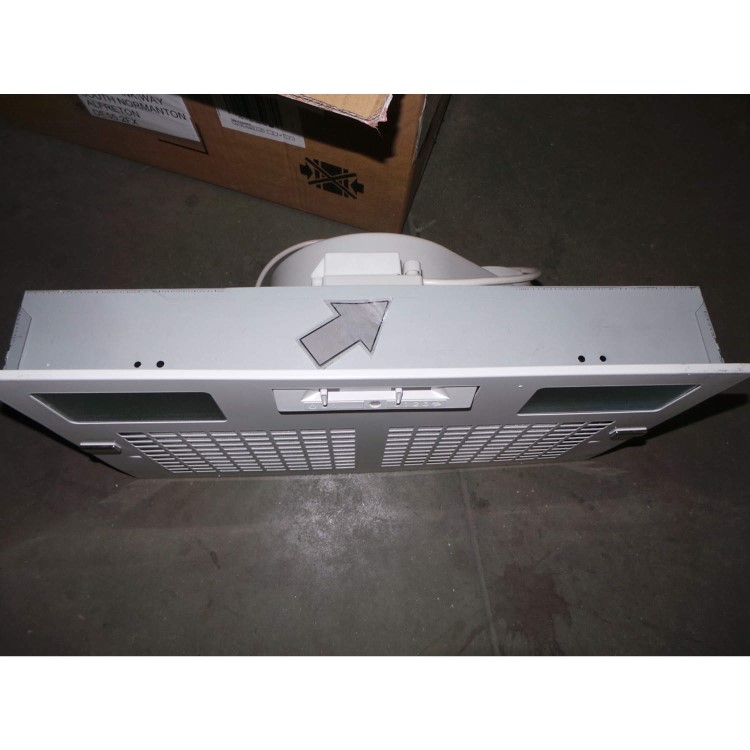 GRADE A3 - Heavy cosmetic damage - Candy CBG620W 52cm Wide Canopy Cooker Hood White