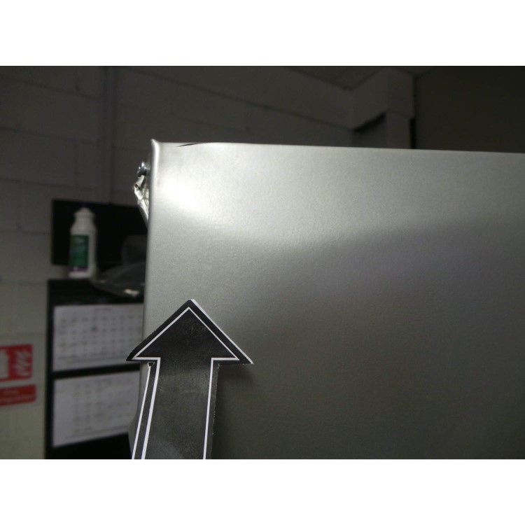 GRADE A3 - Heavy cosmetic damage - Beko CF6914APS 175L 190x60cm Wide Freestanding Fridge Freezer - Silver