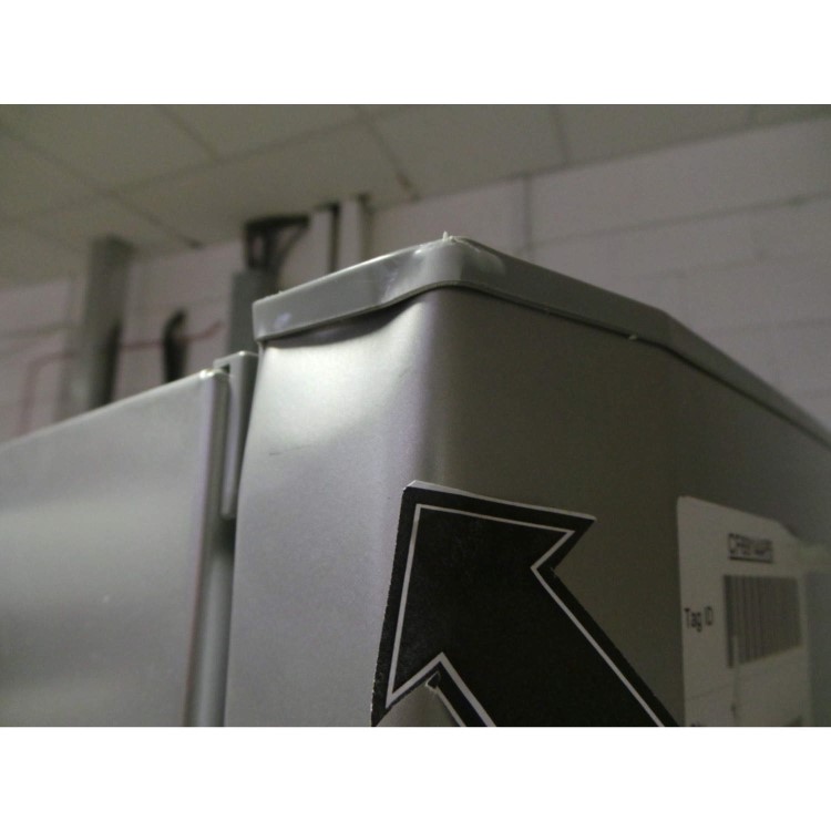 GRADE A3 - Heavy cosmetic damage - Beko CF6914APS 175L 190x60cm Wide Freestanding Fridge Freezer - Silver
