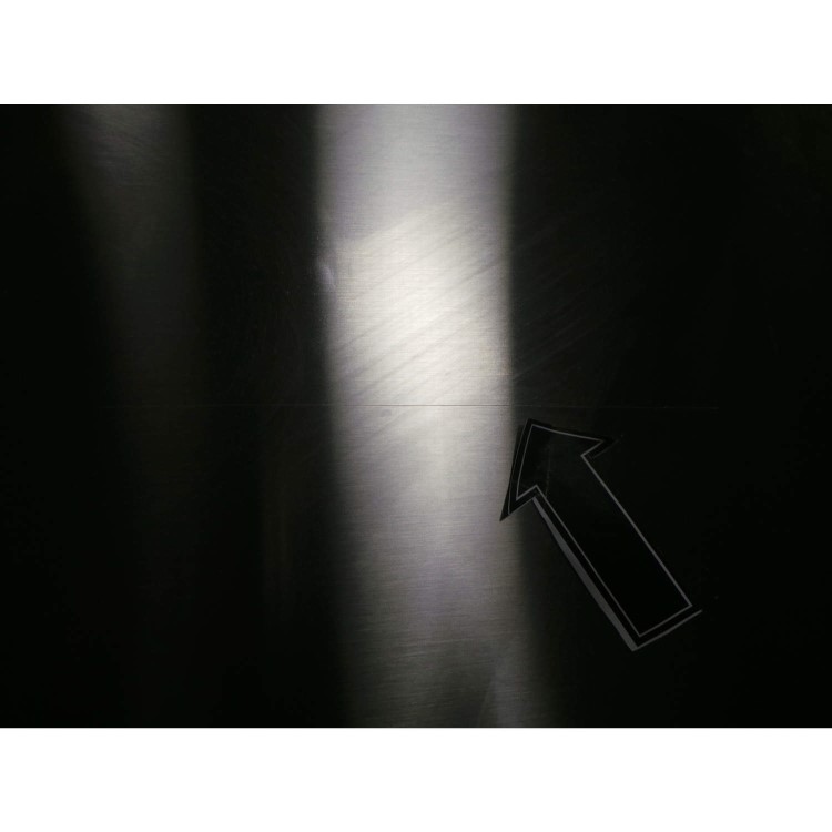 GRADE A2 - Light cosmetic damage - Neff D96K8N0GB Cube Style Chimney Cooker Hood Stainless Steel