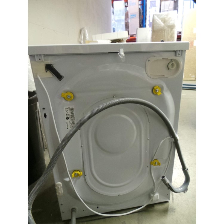 GRADE A3 - Heavy cosmetic damage - Hotpoint WMAQF621P Aquarius 6kg 1200 Spin Washing Machine Polar White