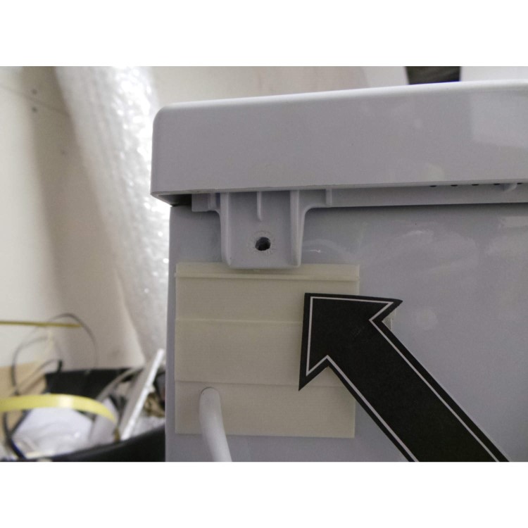 GRADE A3 - Heavy cosmetic damage - Hotpoint WMAQF621P Aquarius 6kg 1200 Spin Washing Machine Polar White