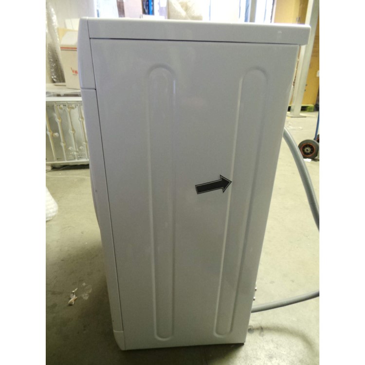GRADE A3 - Heavy cosmetic damage - Hotpoint WMAQF621P Aquarius 6kg 1200 Spin Washing Machine Polar White