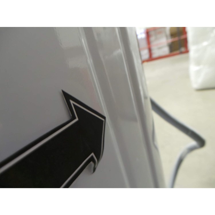 GRADE A3 - Heavy cosmetic damage - Hotpoint WMAQF621P Aquarius 6kg 1200 Spin Washing Machine Polar White