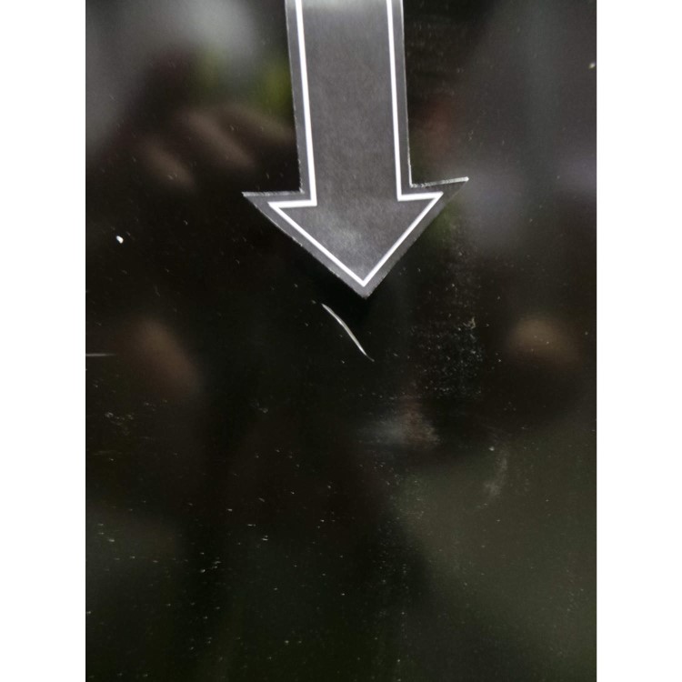 GRADE A2 - Light cosmetic damage - Samsung RZ28H6150BC Gloss Black Freestanding Freezer