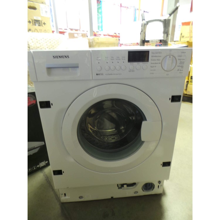 GRADE A3 - Heavy cosmetic damage - GRADE A2 - Light cosmetic damage - Siemens WI14S441GB 7kg 1400rpm Integrated Washing Machine