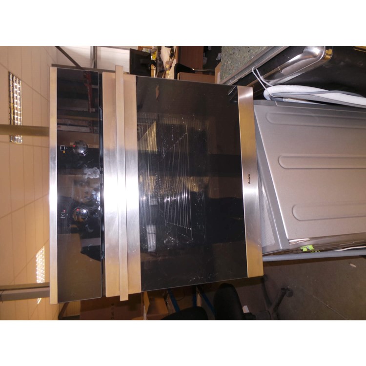 GRADE A2 - Light cosmetic damage - Amica 1053.3X Multifunction Electric Built-in Single Oven With Steam Cleaning - Stainless Steel
