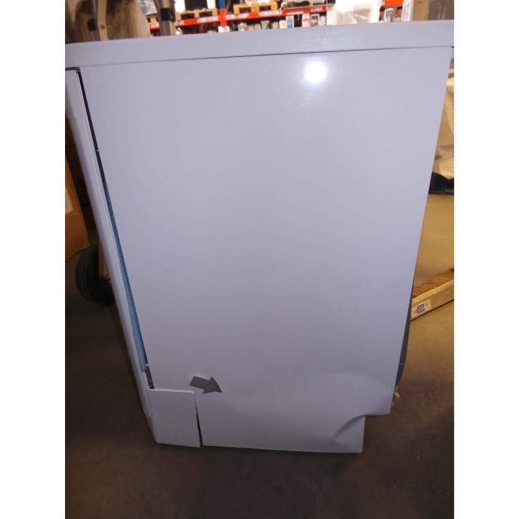 GRADE A2 - Light cosmetic damage - Candy CDP4610-80 10 Place Slimline Freestanding Dishwasher In Moonlight White