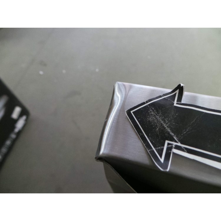 GRADE A3 - Heavy cosmetic damage - CDA ECH71SS Level 1 70cm Wide Chimney Cooker Hood Stainless Steel