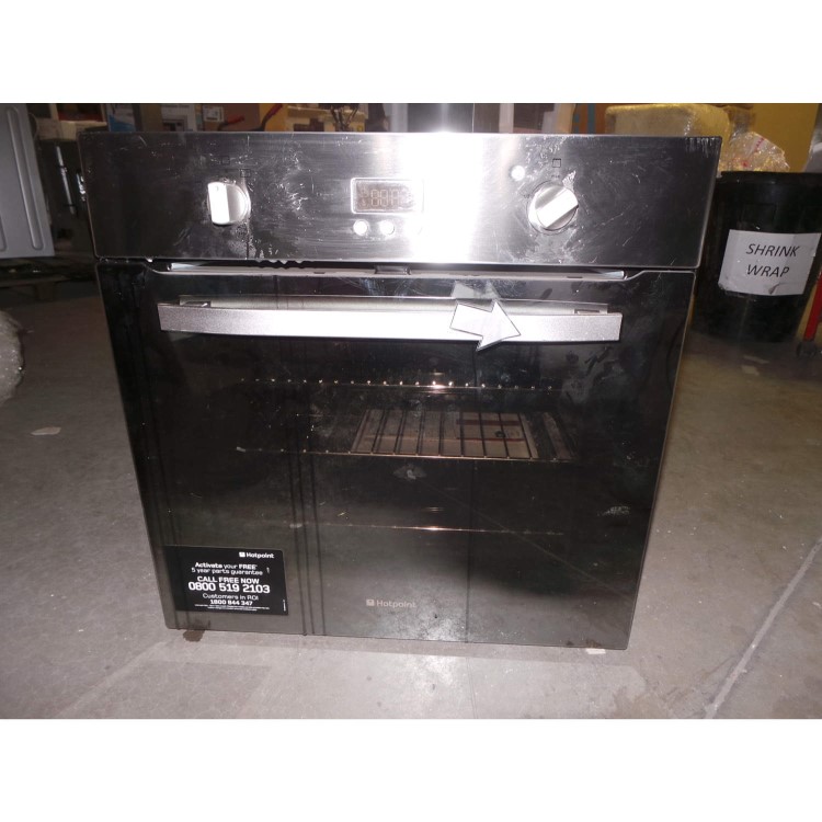 GRADE A3 - Heavy cosmetic damage - Ex-display Siemens iQ500 Electric Built Under Double Oven  in Stainless steel