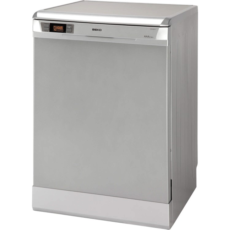 GRADE A2 - Light cosmetic damage - Beko DSFN6830S Premium 13 Place Freestanding Dishwasher - Silver