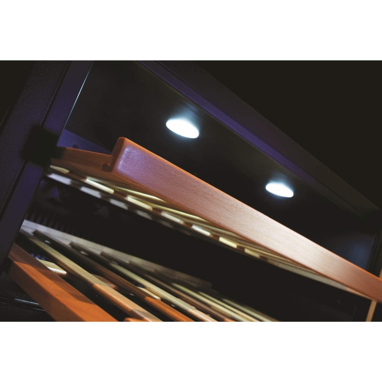 GRADE A2 - Light cosmetic damage - CDA FWV901SS Dual Zone 60 cm Wide Integrated Wine Cooler