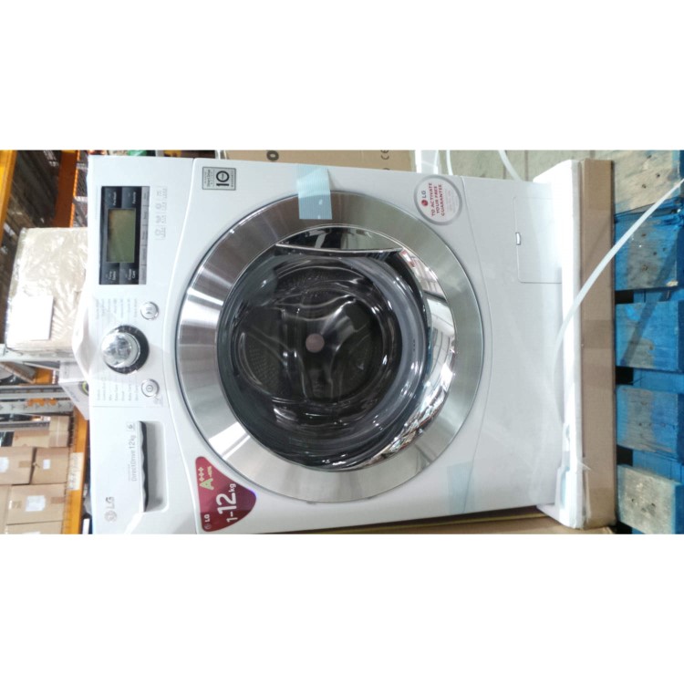 GRADE A2 - Light cosmetic damage - LG F1495BDA 12kg Freestanding Washing Machine - White