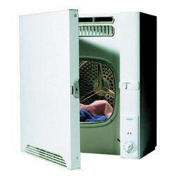 GRADE A3 - Heavy cosmetic damage - Zanussi TC180W Compact 3.4kg Condenser Tumble Dryer White
