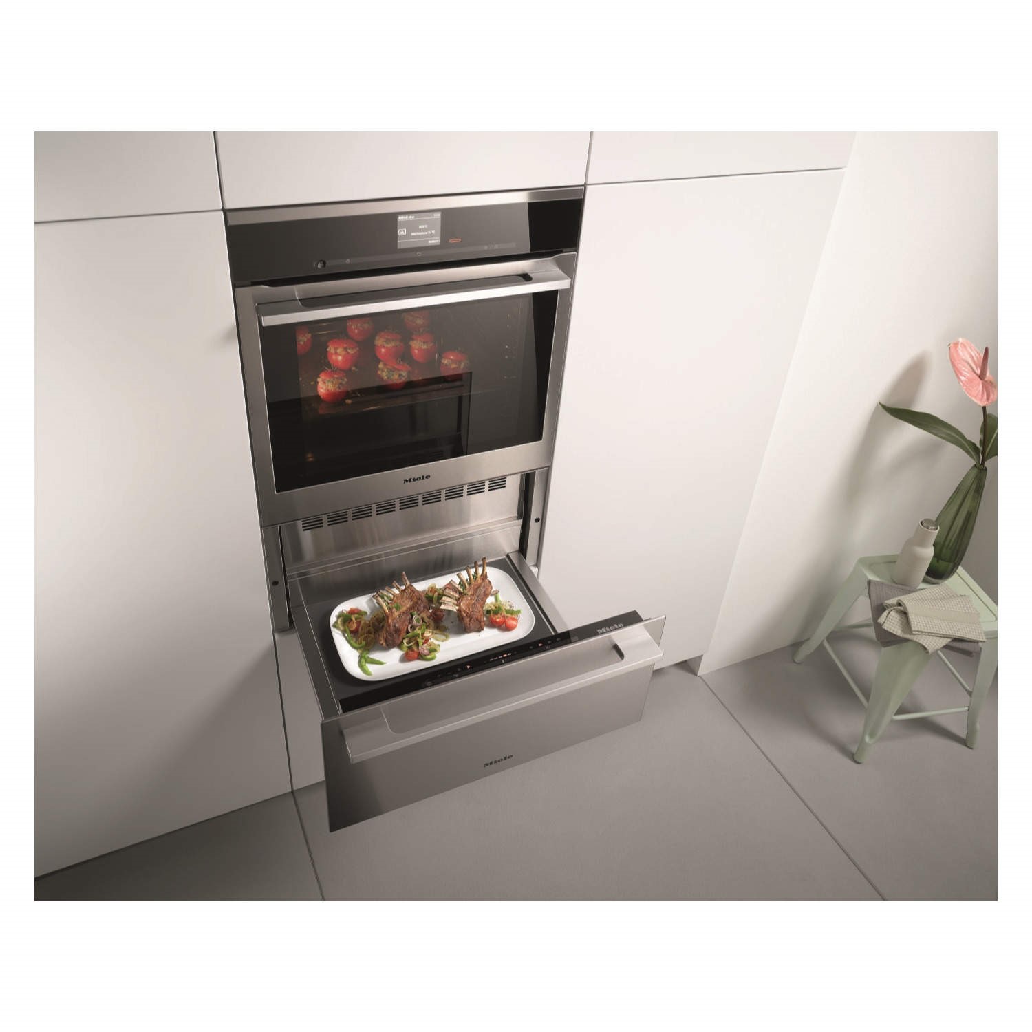 Grade A2 Miele Esw6129clst Esw 6129 Sous Chef Touch Control