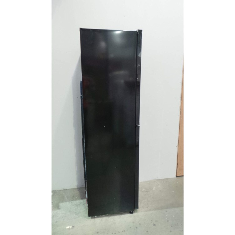 GRADE A3 - Heavy cosmetic damage - Beko CFD6914APB 60cm Family Sized Freestanding Fridge Freezer with Water Dispenser - Black