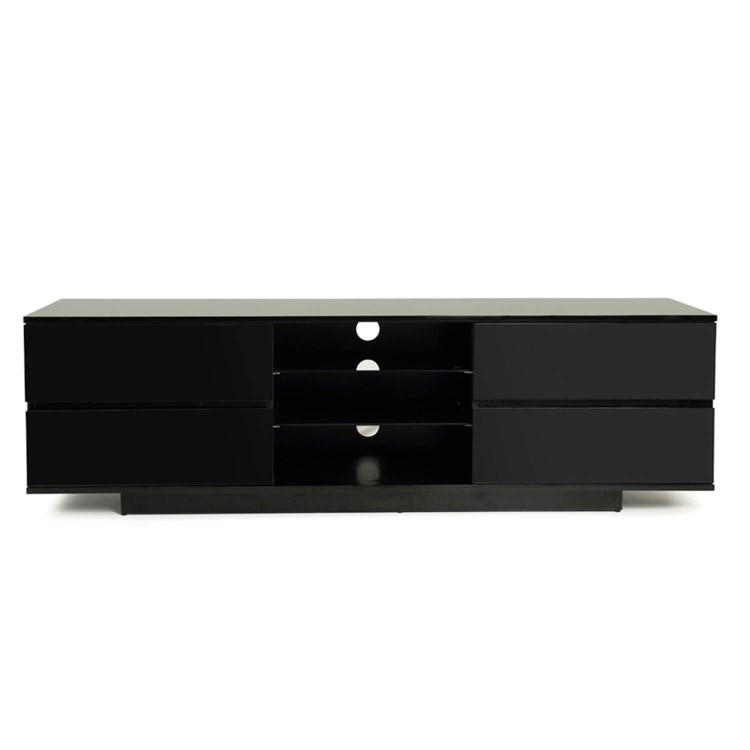 Ex Display - As new but box opened - MDA Designs Avitus TV Cabinet in Black High Gloss - up to 65 inch